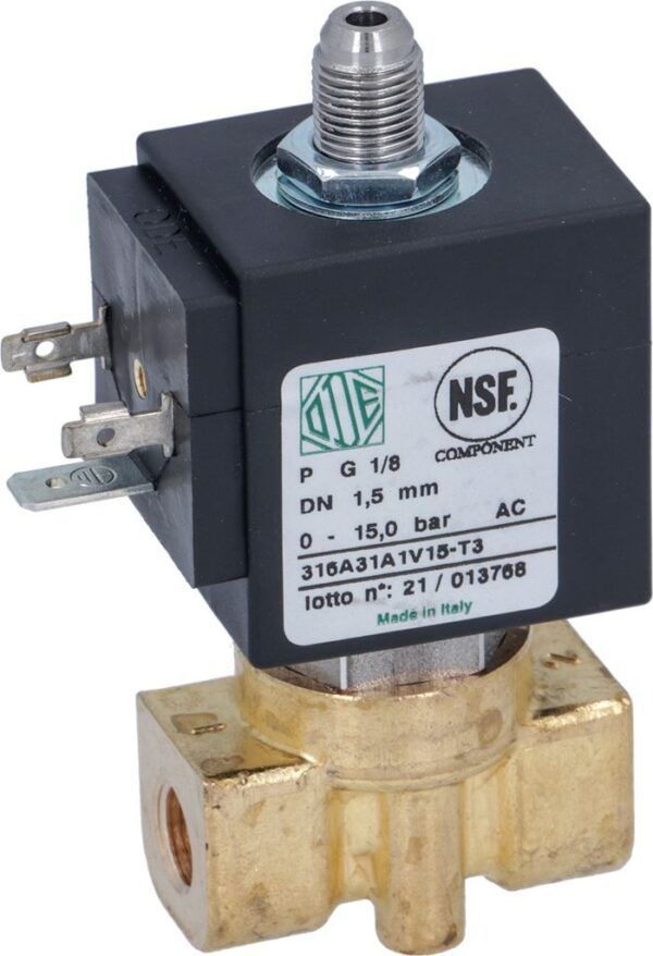 ΗΛΕΚΤΡΟΒΑΛΒΙΔΑ 3 ΔΡΟΜΩΝ Φ 1/8" 230V 8W