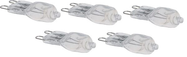 ΛΥΧΝΙΑ ΑΛΟΓΟΝΟΥ 40W 230V G9 300°C ΣΕΤ 5 ΤΕΜΑΧΙΩΝ