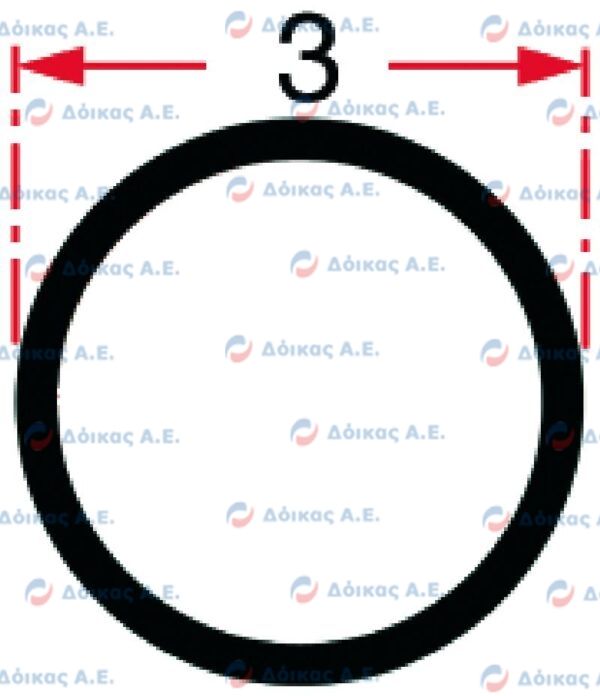 ΜΑΚΑΡΟΝΙ ΣΙΛΙΚΟΝΗΣ 3mm (ΣΥΣΚ. 5m)