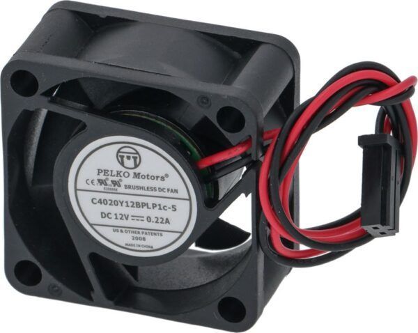 ΑΝΕΜΙΣΤΗΡΑΣ PELKO 40x40x20mm 12Vdc 0,22A -  KVN1179A