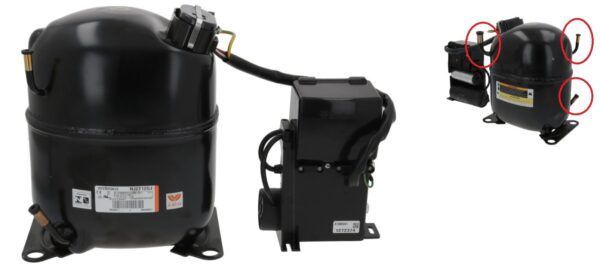 ΣΥΜΠΙΕΣΤΗΣ NJ2212GJ LOW 1HP + GEMINI