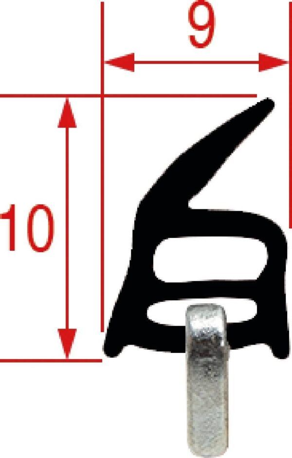 ΦΛΑΝΤΖΑ ΠΟΡΤΑΣ ΦΟΥΡΝΟΥ 740x540mm