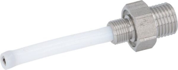 ΣΩΛΗΝΑΣ ΤΕΦΛΟΝ ΜΕ ΣΥΝΔΕΣΜΟ  1/8-1/4  L 74 MM