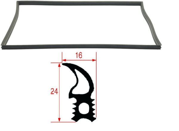 ΦΛΑΝΤΖΑ ΠΟΡΤΑΣ ΦΟΥΡΝΟΥ 1500x670 mm