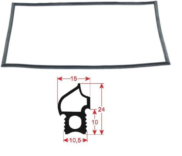 ΦΛΑΝΤΖΑ ΠΟΡΤΑΣ ΦΟΥΡΝΟΥ 1495X460MM