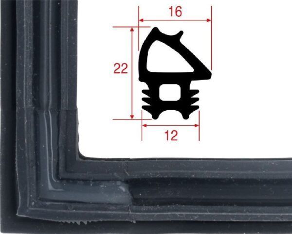 ΦΛΑΝΤΖΑ ΠΟΡΤΑΣ ΦΟΥΡΝΟΥ 1485x465MM