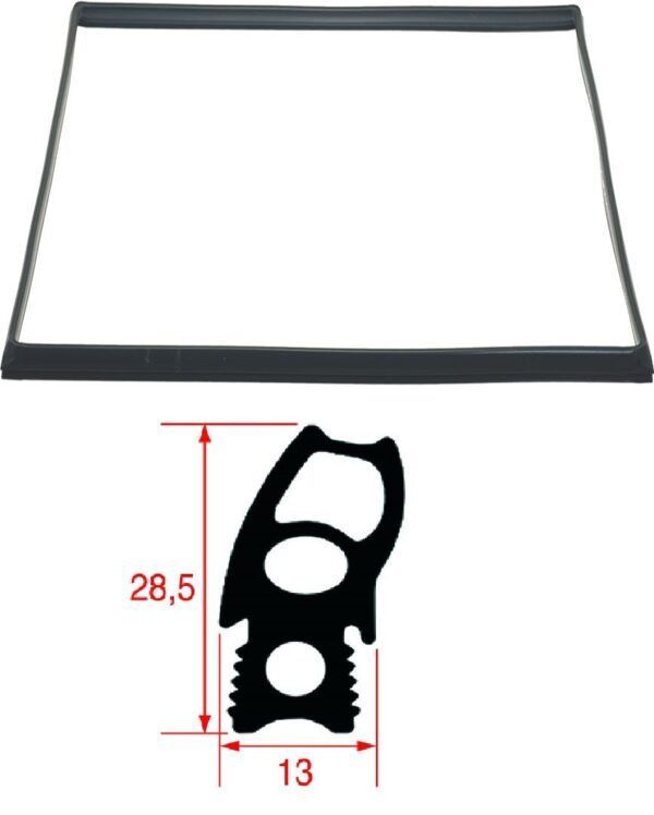 ΦΛΑΝΤΖΑ ΠΟΡΤΑΣ ΦΟΥΡΝΟΥ 470x500 mm