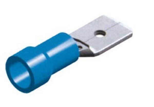 ΑΚΡΟΔΕΚΤΗΣ ΜΟΝΩΜΕΝΟΣ 2,3x6,4mm ΑΡΣΕΝΙΚΟΣ ΜΠΛΕ 100ΤΜΧ