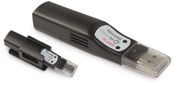 ΚΑΤΑΓΡΑΦΙΚΟ ΘΕΡΜΟΚΡΑΣΙΑΣ ΚΑΙ ΥΓΡΑΣΙΑΣ USB LOG32TH -40+70C