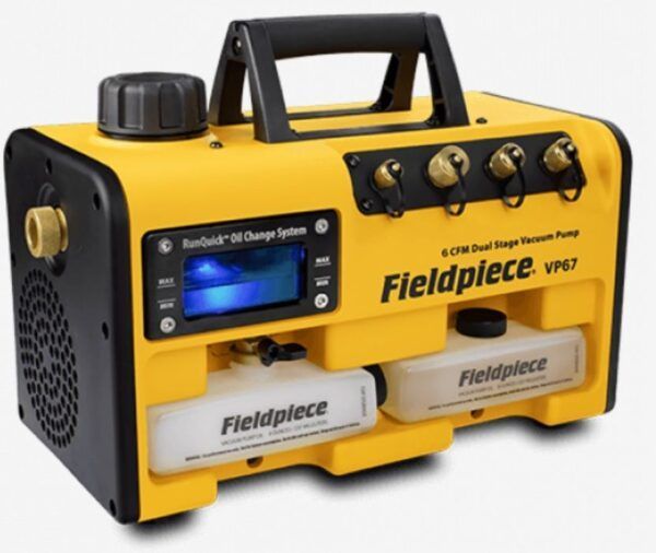 ΑΝΤΛΙΑ ΚΕΝΟΥ VP67EU 6CFM 1/2HP 15MIC 230/110VAC FIELDPIECE