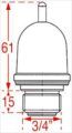 ΒΑΛΒΙΔΑ ΠΙΕΣΗΣ 3/4"M