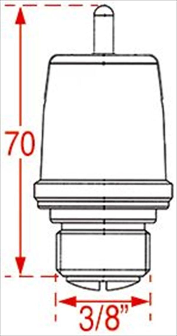 ΒΑΛΒΙΔΑ ΠΙΕΣΗΣ 3/8"M
