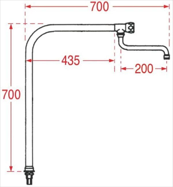 COLUMN FAUCET o 3/4"