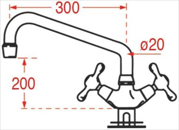 SINGLE-HOLE MIXER