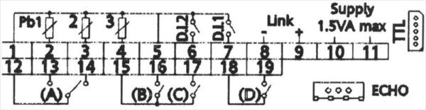 TERMOSTATO ID985LX NTC 12V