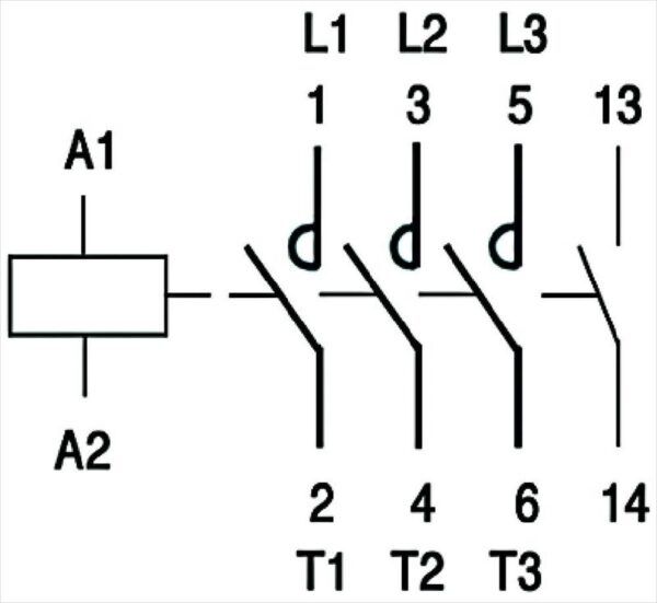ΡΕΛΕ BGF 0910Α 20Α 230V 50/60ΗΖ