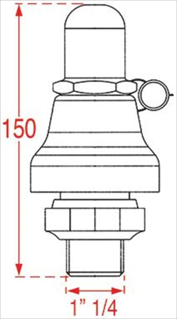 ΒΑΛΒΙΔΑ ΑΣΦΑΛΕΙΑΣ 1.1/4''Μ