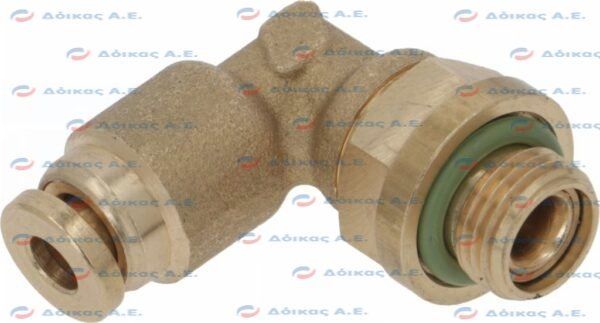 ΤΑΧΥΣΥΝΔΕΣΜΟΣ JG ΓΩΝΙΑ 1/8"Μ-Φ4ΜΜ