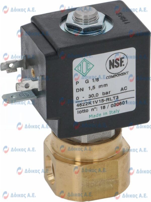 ΗΛΕΚΤΡΟΒΑΛΒΙΔΑ ODE 2 ΔΡΟΜΩΝ 1/8" 8W 24VAC