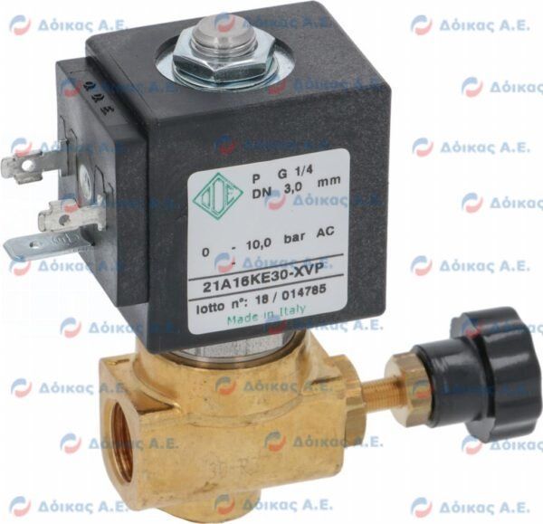 ΗΛΕΚΤΡΟΒΑΛΒΙΔΑ 2 ΔΡΟΜΩΝ ODE 1/4" 230V