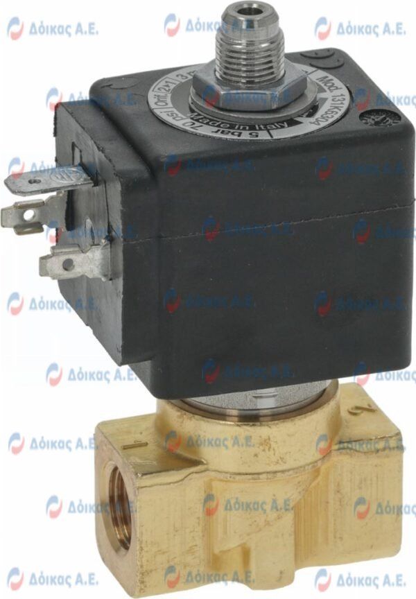 ΗΛΕΚΤΡΟΒΑΛΒΙΔΑ 3 ΔΡΟΜΩΝ ODE Φ1/4" 220V