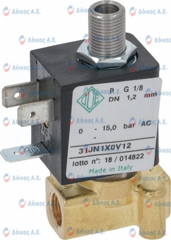 ΗΛΕΚΤΡΟΒΑΛΒΙΔΑ 3 ΔΡΟΜΩΝ ODE 1/8" 5W 230V