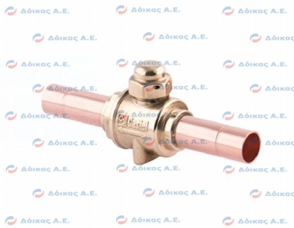 ΒΑΝΑ ΜΠΙΛΙΑΣ 1/2'' ΚΟΛΛΗΤΗ CASTEL 6570/4