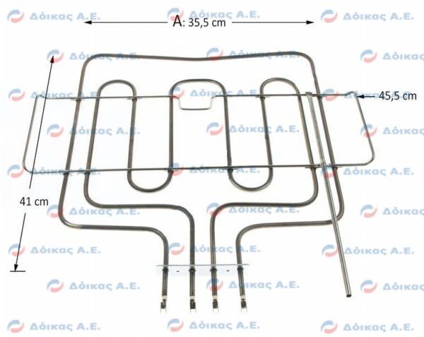 ΑΝΤΙΣΤΑΣΗ ΦΟΥΡΝΟΥ ΕΠΑΝΩ 2800W 230V PITSOS/BOSCH