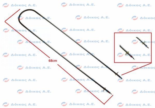 ΑΝΤΙΣΤΑΣΗ ΚΟΤΟΠΟΥΛΙΕΡΑΣ 1600W 68CM Φ8,5 ΛΑΜ