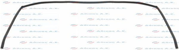 ΦΛΑΝΤΖΑ ΠΟΡΤΑΣ ΦΟΥΡΝΟΥ 550x250mm