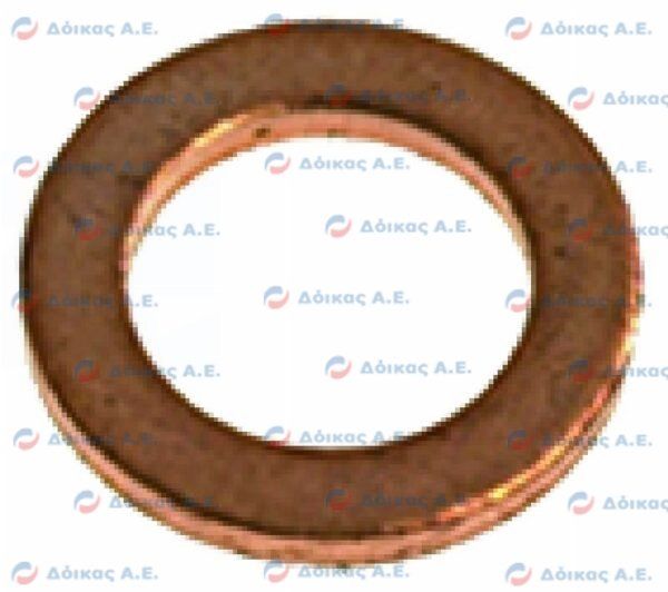 ΦΛΑΝΤΖΑ ΧΑΛΚΙΝΗ 10x6x1mm