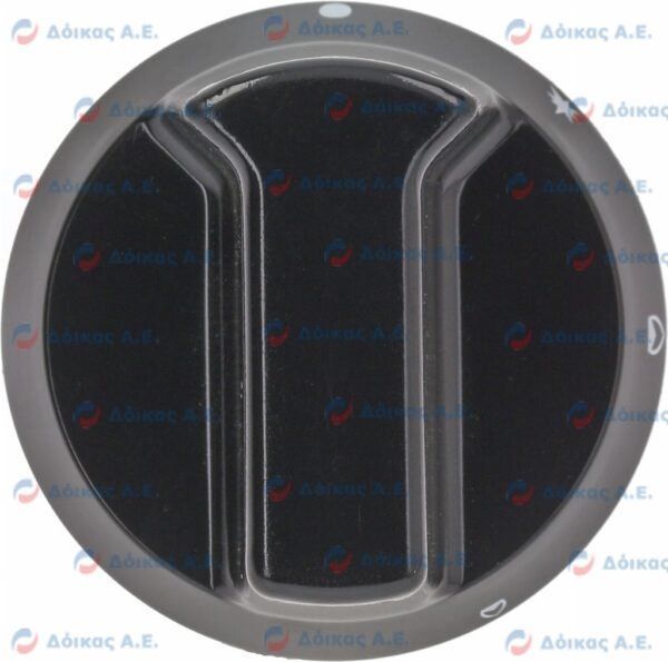 ΚΟΥΜΠΙ ΜΑΥΡΟ Φ52ΜΜ (ΑΞΟΝΑΣ 8X6.5MM)