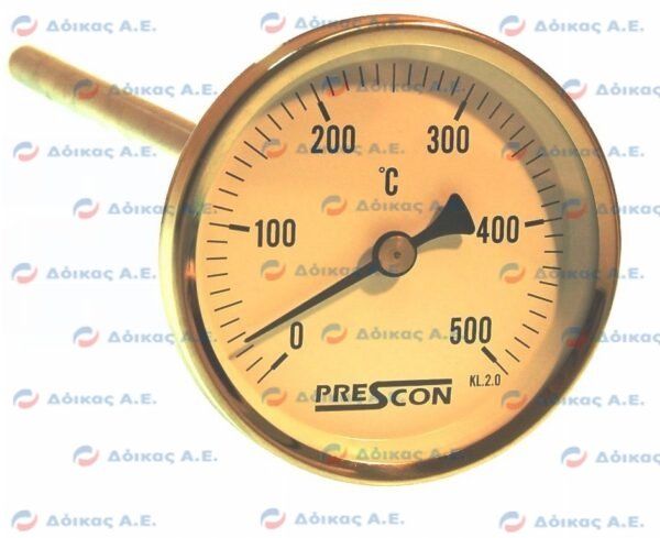 ΘΕΡΜΟΜΕΤΡΟ ΔΙΜΕΤΑΛΛΙΚΟ ΜΕ ΣΤΕΛΕΧΟΣ 500°C