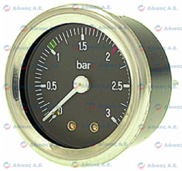 ΜΑΝΟΜΕΤΡΟ Φ52mm 0~3bar