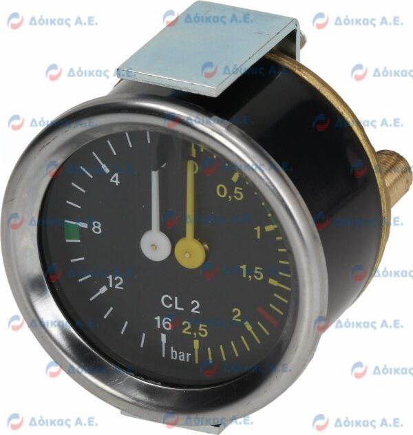 ΜΑΝΟΜΕΤΡΟ ΔΙΠΛΟ Φ60mm ΓΕΝΙΚΟ