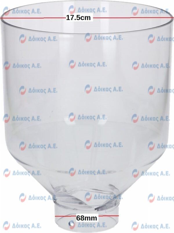 ΔΟΧΕΙΟ ΚΑΦΕ 1.2KGR Φ175ΜΜ