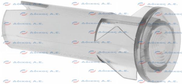 TRANSPARENT LAMP RECEPTACLE o 10 mm