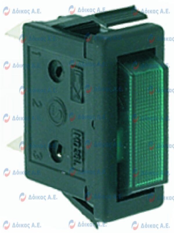 GREEN INDICATOR LAMP 250V