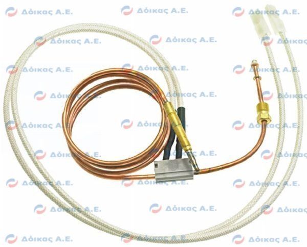 TERMOCOPPIA INTERROTTA M9x1 L=100 cm.