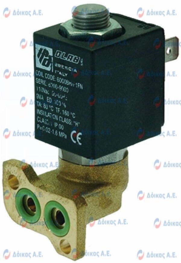 2-WAYS SOLENOID VALVE 115V 50/60Hz OLAB