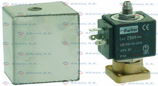 CHR-PLATED,3-WAYS SOLENOID VALVE  230V 5