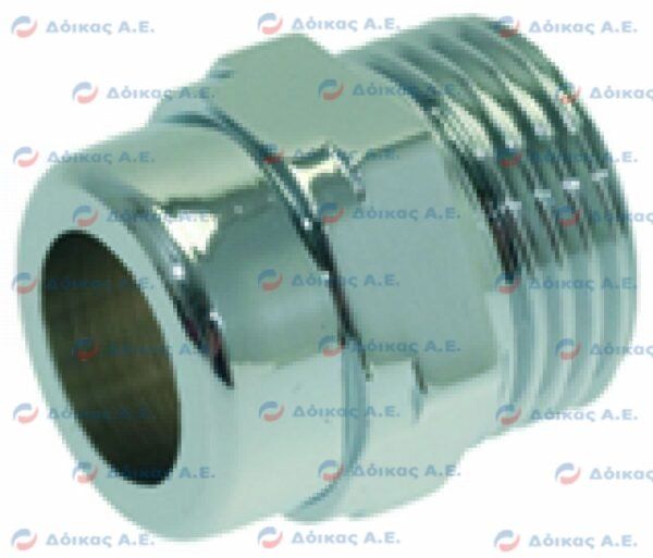 STUFFING GLAND GLASS CHROME PL.FITT.