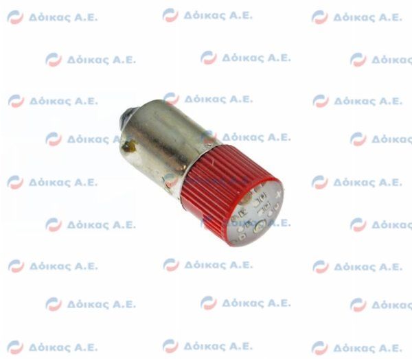 ΕΝΔΕΙΚΤΙΚΗ ΛΥΧΝΙΑ LED  B9AS 24V ΚΟΚΚΙΝΗ