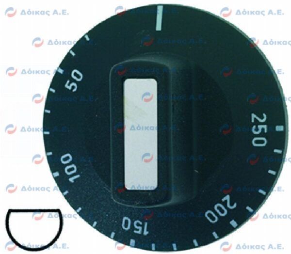 MANOPOLA 30°-250°C ψ 50 mm