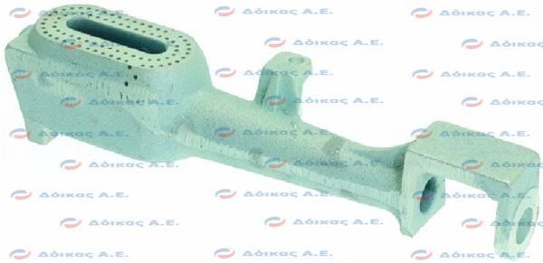 NICKEL-PLATED BURNER LEFT