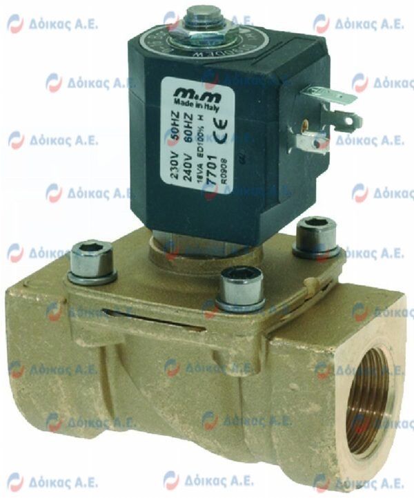 ELECTRIC VALVE F.STEAM  0 3/4"-220 V.