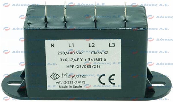 PROTECTION FILTER 250/440V