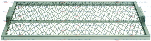 ΣΧΑΡΑ ΓΚΡΙΛ INOX 635Χ445Χ20ΜΜ