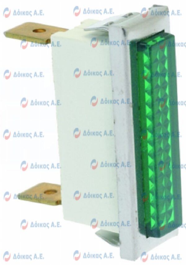 GREEN INDICATOR LAMP 30x10 mm