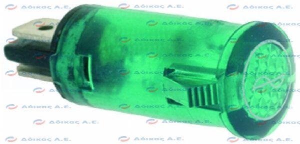 GREEN INDICATOR LAMP 230V